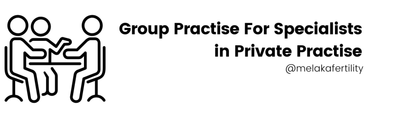 Group practise for specialists in private practise
