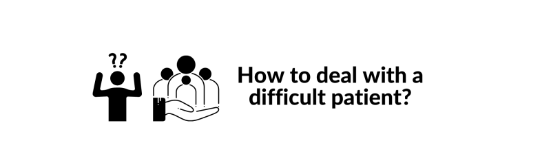 How to deal with a difficult patient (LinkedIn Banner)
